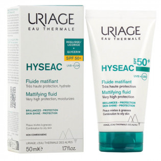 Uriage Hyséac Fluide matifiant SPF 50 50 ml 3661434010057