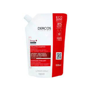 Vichy Dercos Energy+ Shampooing Stimulant Eco Recharge 500 ml