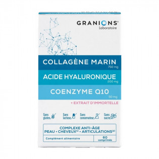 Granions Marine Collagen Hyaluronic Acid Coenzyme Q10 60 Tablets