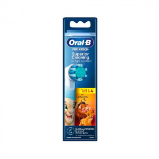 Oral-B Pro Kids 3 Le Roi Lion Brossettes de Rechange 4 Brossettes 8700216301954