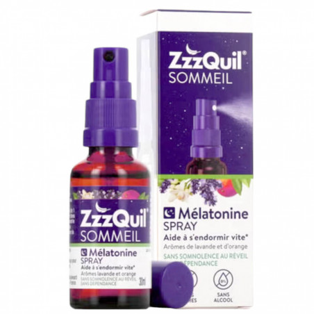 ZzzQuil Sommeil Mélatonine Spray 30ml 8700216275286