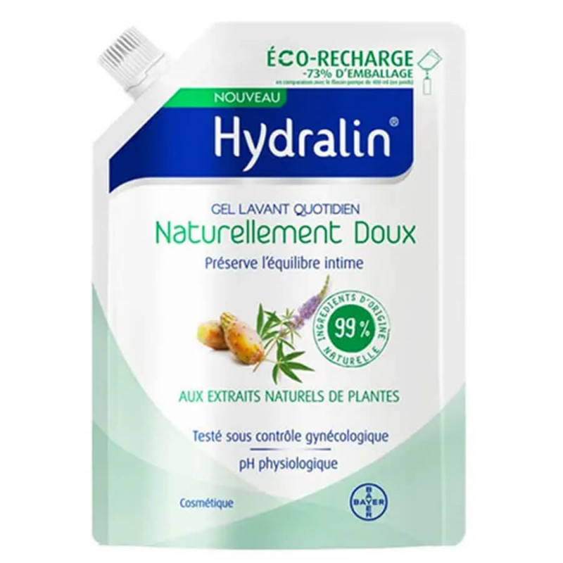 Hydralin Eco-Recharge Gel Lavant Naturellement Doux 400 ml 3534510001457