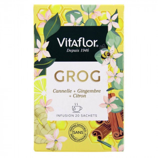 Vitaflor Infusion Grog 20 sachets 3175681219762