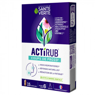 Santé Verte Actirub 15 tablets