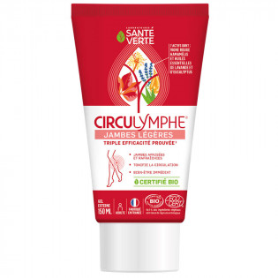 Santé Verte Circulymphe jambes légères Gel Externe Tube 150 ml 5060072733225