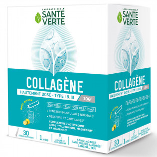 Santé Verte Collagen Powder Lemon Flavor 30 Sticks