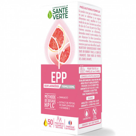 Santé Verte EPP 700 système immunitaire  Flacon 50 ml 5060072730712