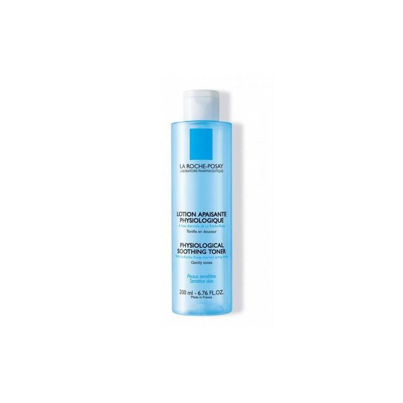 La Roche-Posay Lotion apaisante physiologique. Flacon de 200ML 