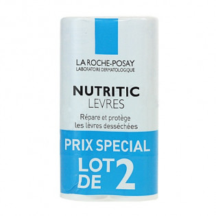 La Roche Posay Nutritic Lèvres - Lot 2 sticks 4,7ML